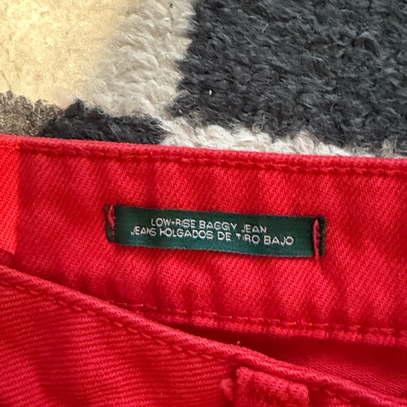 #188. Wild Fable Bright Red Jeans - Picture 3 of 4